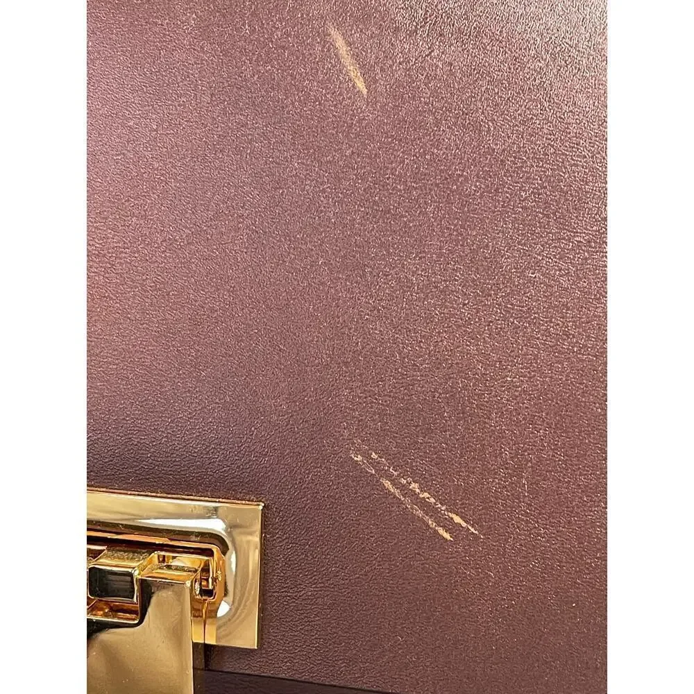 Zac Posen Pearl Purple Leather Satchel Mini Bag NWT